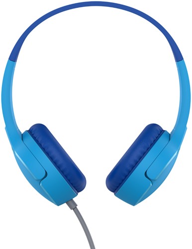 Belkin SoundForm Mini Headset Bedraad Hoofdband Gesprekken/Muziek/Sport/Elke dag Blauw
