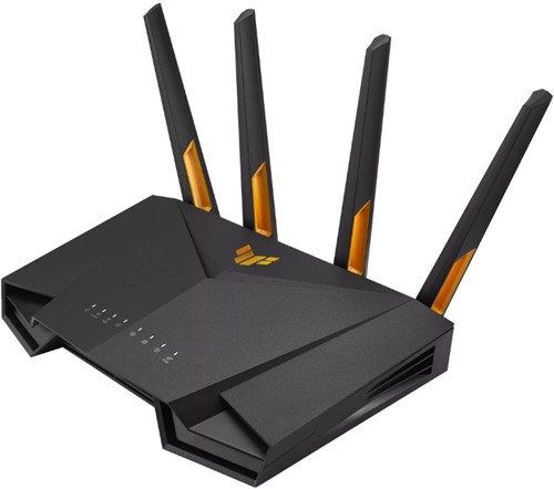 ASUS TUF-AX4200 draadloze router Gigabit Ethernet Dual-band (2.4 GHz / 5 GHz) Zwart