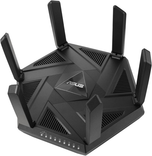 ASUS RT-AXE7800 draadloze router Tri-band (2,4 GHz / 5 GHz / 6 GHz) Zwart