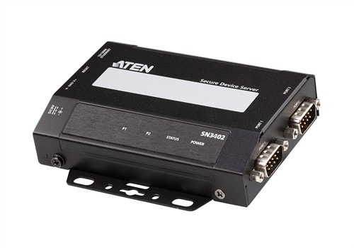 ATEN 2-Poort RS-232/422/485 beveiligde apparaatserver