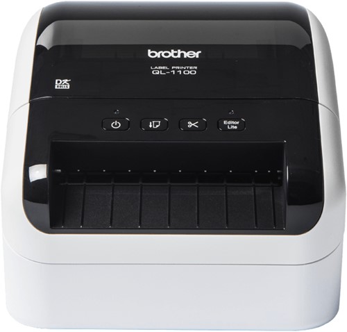 Brother QL-1100C labelprinter Direct thermisch 300 x 300 DPI 110 mm/sec Bedraad