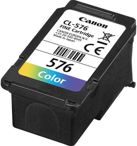 Canon CL-576 inktcartridge 1 stuk(s) Origineel Normaal rendement Cyaan, Magenta, Geel