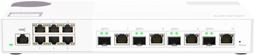 QNAP QSW-M2106-4C netwerk-switch Managed L2 2.5G Ethernet (100/1000/2500) Wit