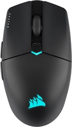Corsair KATAR ELITE Wireless muis Rechtshandig RF Wireless + Bluetooth + USB Type-A Optisch 26000 DPI
