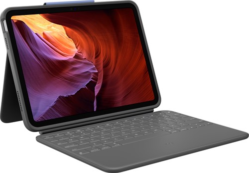 Logitech Rugged Folio Grafiet Smart Connector QWERTY US International