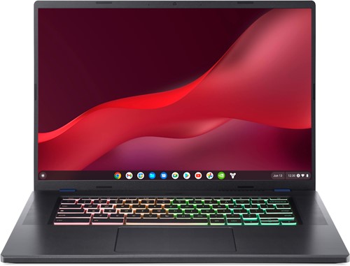 Acer Chromebook 516 GE CBG516-1H-52B9 40,6 cm (16") WQXGA Intel® Core™ i5 i5-1240P 8 GB LPDDR4x-SDRAM 128 GB SSD Wi-Fi 6E (802.11ax) ChromeOS Grijs