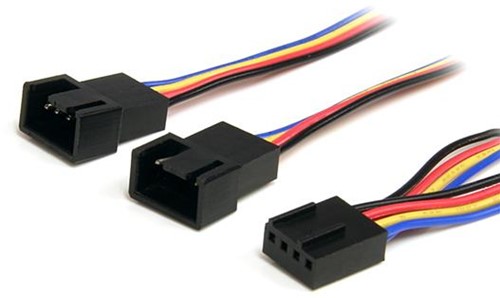 StarTech.com 30cm 4-pins Splitterkabel Y-adapter voor Ventilatorvoeding F/M
