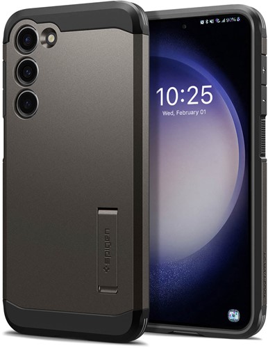 Spigen Tough Armor mobiele telefoon behuizingen 16,8 cm (6.6") Hoes Grijs
