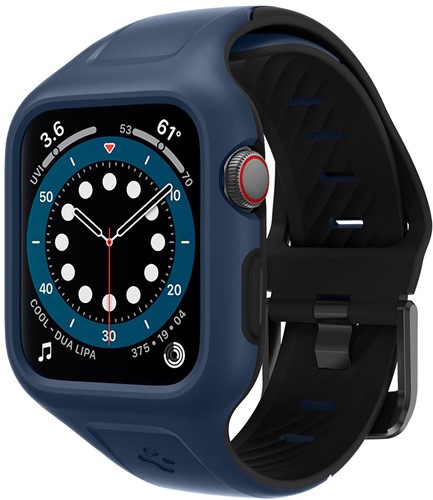 Spigen Liquid Air Pro Opbergtas Blauw Thermoplastic polyurethaan (TPU)