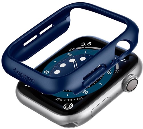 Spigen Thin Fit Opbergtas Blauw Polycarbonaat (PC)