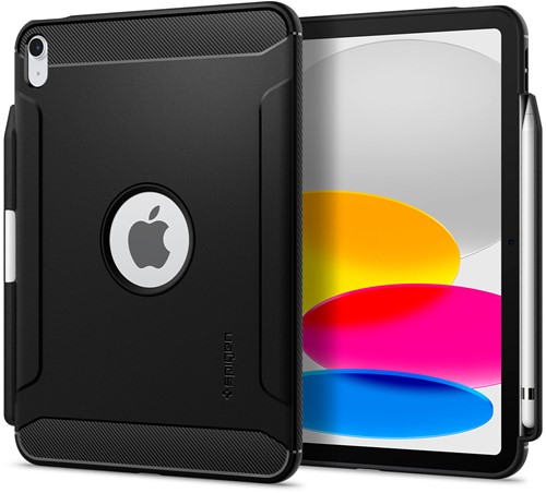 Spigen Rugged Armor 27,7 cm (10.9") Hoes Zwart