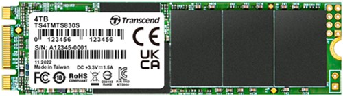 Transcend 830S M.2 4000 GB SATA III 3D NAND