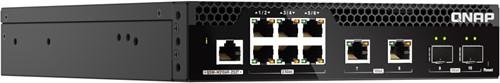 QNAP QSW-M2106R-2S2T netwerk-switch Managed L2 10G Ethernet (100/1000/10000) 1U Zwart-2