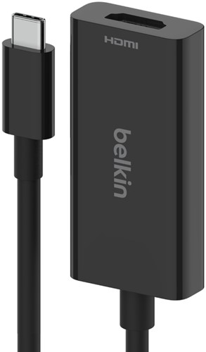 Belkin AVC013BTBK video kabel adapter HDMI Type A (Standaard) USB Type-C Zwart