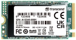 Transcend PCIe SSD 400S M.2 256 GB PCI Express 3D NAND NVMe