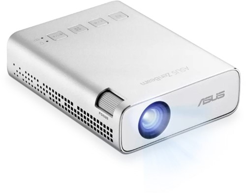 ASUS ZenBeam E1R beamer/projector Projector met normale projectieafstand 200 ANSI lumens LED WVGA (854x480) Zilver
