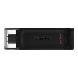 Kingston Technology 70 USB flash drive 256 GB USB Type-C 3.2 Gen 1 (3.1 Gen 1) Zwart