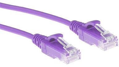 ACT DC9302 netwerkkabel Paars 2 m Cat6 U/UTP (UTP)