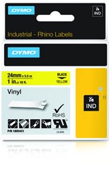 DYMO 1805431 labelprinter-tape Zwart op geel