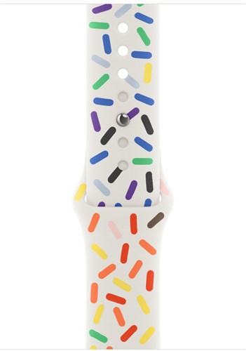 Apple MUQ43ZM/A slimme draagbare accessoire Band Meerkleurig Fluorelastomeer
