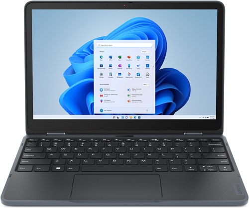 Lenovo 300w Yoga Gen 4 Hybride (2-in-1) 29,5 cm (11.6") Touchscreen HD Intel® N N100 4 GB LPDDR5-SDRAM 128 GB SSD Wi-Fi 6 (802.11ax) Windows 11 Pro Academic Grijs-2