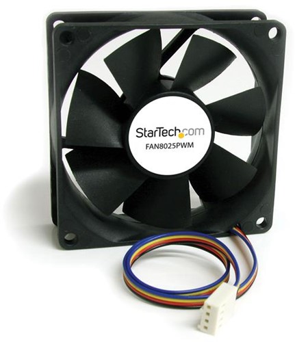 StarTech.com 80x25mm Ventilator Computerbehuizing met PWM Pulse Width Modulation