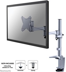 Neomounts FPMA-D1330SILVER Monitorarm 10-30"