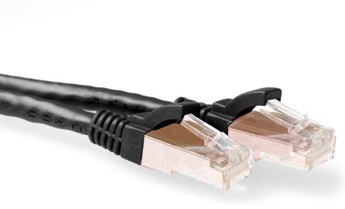 ACT Fb6902 netwerkkabel Zwart 2 m Cat6a