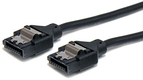 StarTech.com 60cm Ronde Vergrendelbare SATA Kabel