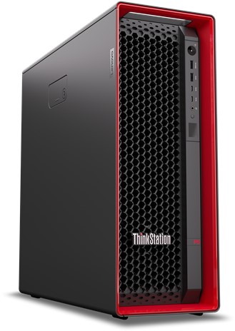 Lenovo ThinkStation P5 Tower Intel® Xeon® W w3-2425 32 GB DDR5-SDRAM 1 TB SSD Windows 11 Pro for Workstations Workstation Zwart, Rood