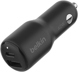Belkin CCB005btBK Laptop, Smartphone, Tablet Zwart Sigarettenaansteker Snel opladen Binnen