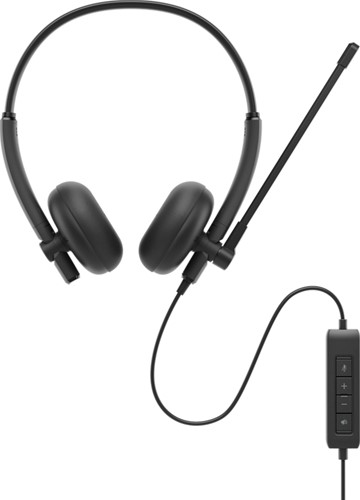 DELL WH125 Headset Bedraad Hoofdband Oproepen/muziek USB Type-C Zwart-2