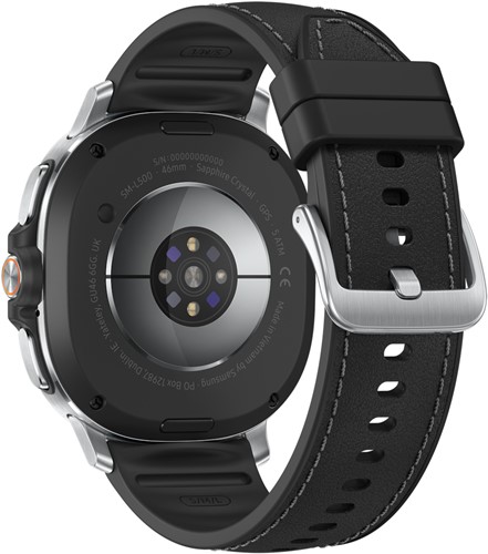 Samsung Galaxy Watch 8 Classic 3,3 cm (1.3") AMOLED 46 mm Digitaal 438 x 438 Pixels Touchscreen Zilver Wifi GPS-3
