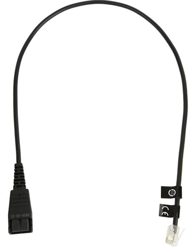 Jabra 8800-00-01 telefoonkabel 0,5 m Zwart