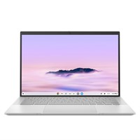 ASUS Chromebook Plus Enterprise CX54 CX5403CMA-QM0261 Intel Core Ultra 5 115U 35,6 cm (14") Touchscreen WQXGA 8 GB LPDDR5x-SDRAM 128 GB SSD Wi-Fi 6E (802.11ax) ChromeOS Zilver