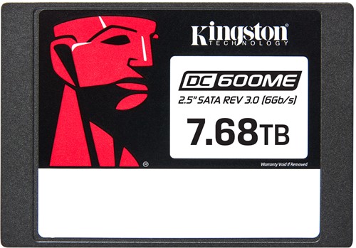 Kingston Technology 7680G DC600ME (gemengd gebruik) 2,5 inch Enterprise SATA SSD