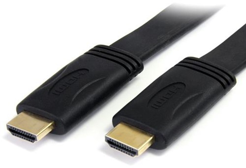 StarTech.com 5m platte High Speed HDMI-kabel met Ethernet Ultra HD 4k x 2k HDMI-kabel HDMI naar HDMI M/M
