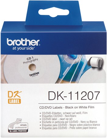 Brother CD-/DVD-labels film 58 x 58 mm
