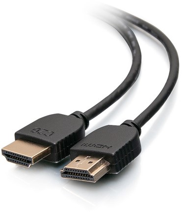 C2G 0,9m ultra-flexibele hogesnelheid HDMI-kabel met laag profielaansluitingen - 4K 60Hz