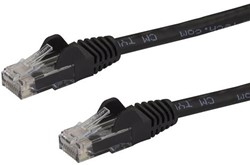 StarTech.com CAT6 ethernet netwerkkabel snagless 1m zwart