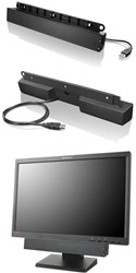 Lenovo USB Soundbar Zwart 2.0 kanalen 2,5 W