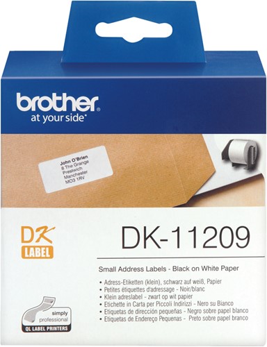 Brother Kleine adreslabels papier 29 x 62 mm