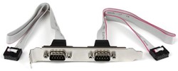 StarTech.com 2-poort 40cm DB9 Seriële Poort Bracket naar 10-pins Moederbord