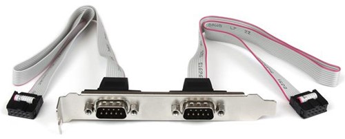 StarTech.com 2-poort 40cm DB9 Seriële Poort Bracket naar 10-pins Moederbord