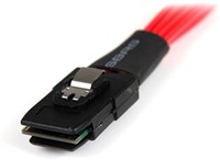 StarTech.com 1m Serial Attached SCSI SAS Kabel SFF-8087 naar 4x Vergrendelbare SATA-2