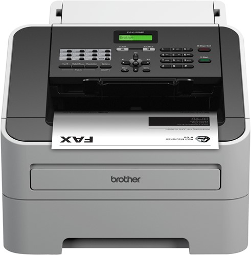 Brother FAX-2840 faxmachine Laser 33,6 Kbit/s A4 Zwart, Grijs-2