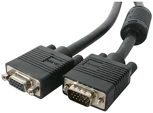 StarTech.com 15m Coaxiale Hoge Resolutie Monitor VGA Video Verlengkabel HD15 M/F