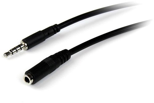 StarTech.com 1m 3,5mm 4-polige Headset Verlengkabel M/F