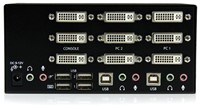 StarTech.com 2-poort Triple monitor DVI USB KVM-switch met audio en USB 2.0-hub-3