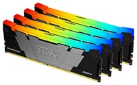 Kingston Technology FURY Renegade RGB geheugenmodule 128 GB 4 x 32 GB DDR4 3600 MHz
